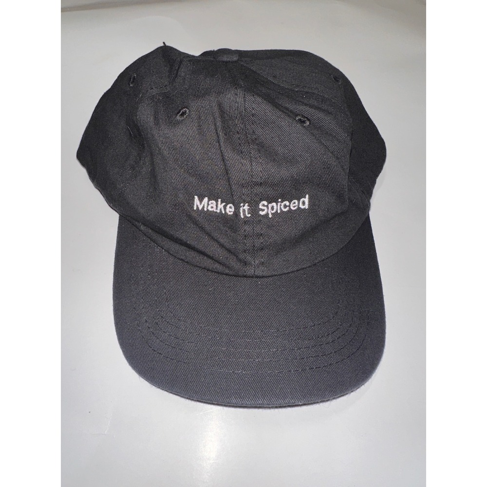 Bacardi Make it Spiced Black Cotton Baseball Cap Hat Adjustable Strapback 2023
